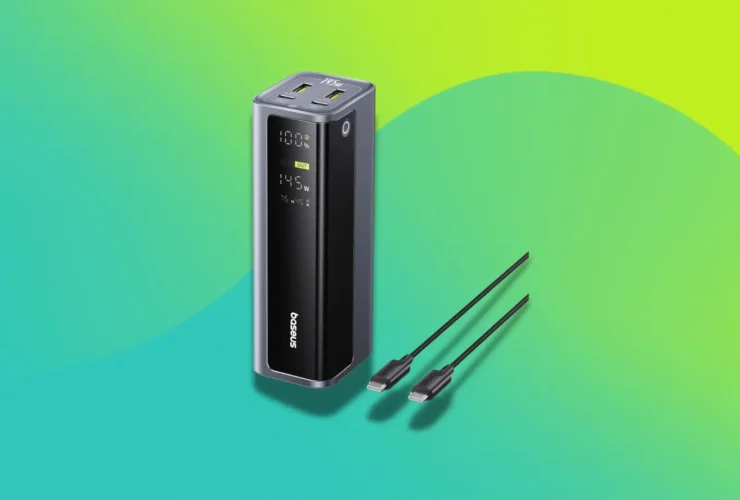 Baseus EnerGeek 145W: il power bank definitivo per chi viaggia con tecnologia al seguito