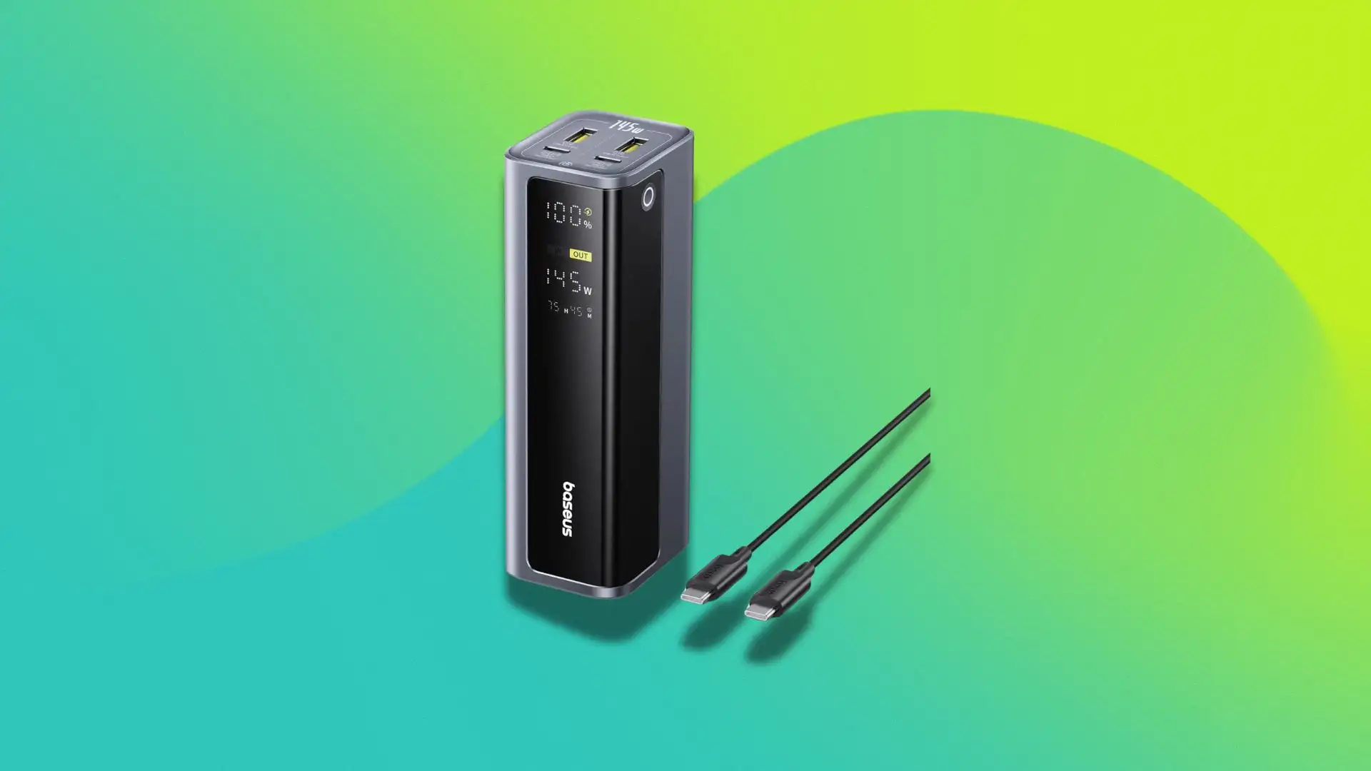 Baseus EnerGeek 145W: il power bank definitivo per chi viaggia con tecnologia al seguito