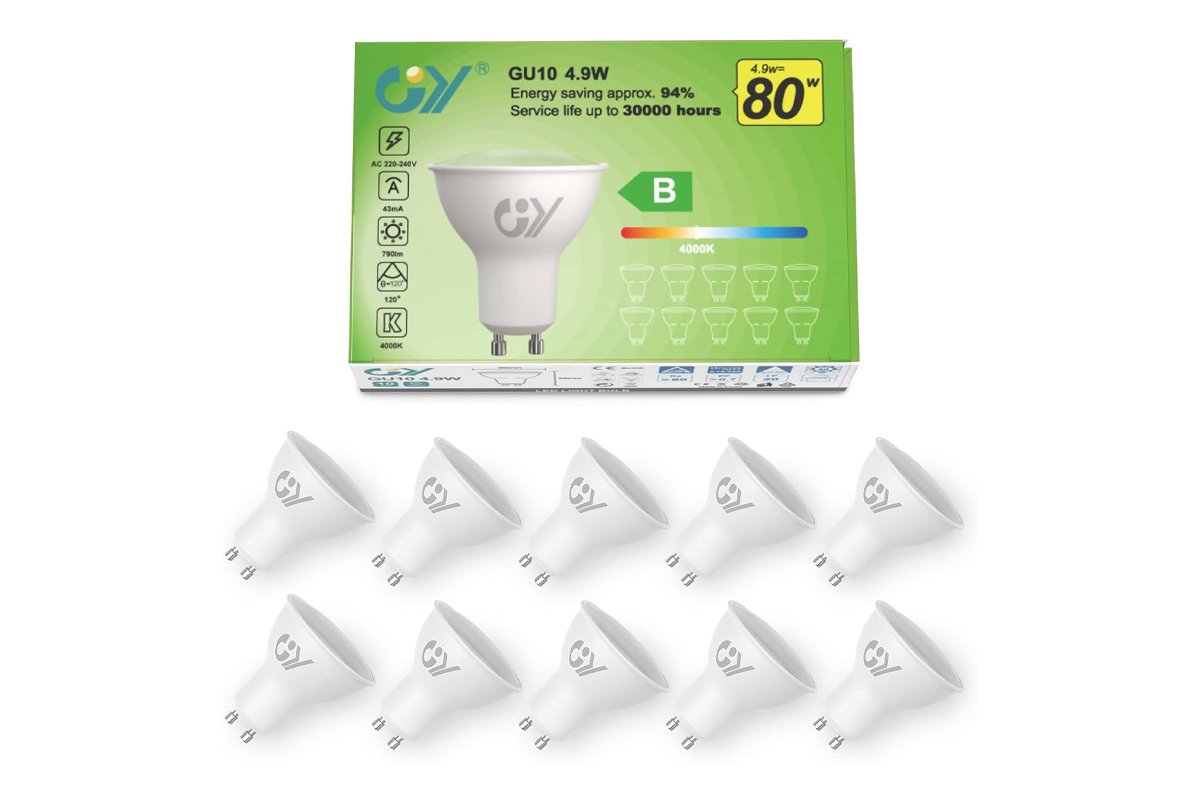 GY Lampadine GU10 LED 4.9W