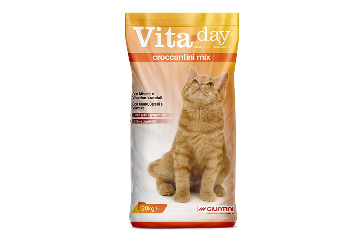 Giuntini Vita Day Croccantini per Gatti Sterilizzati con Pollo e Verdure da 10 kg