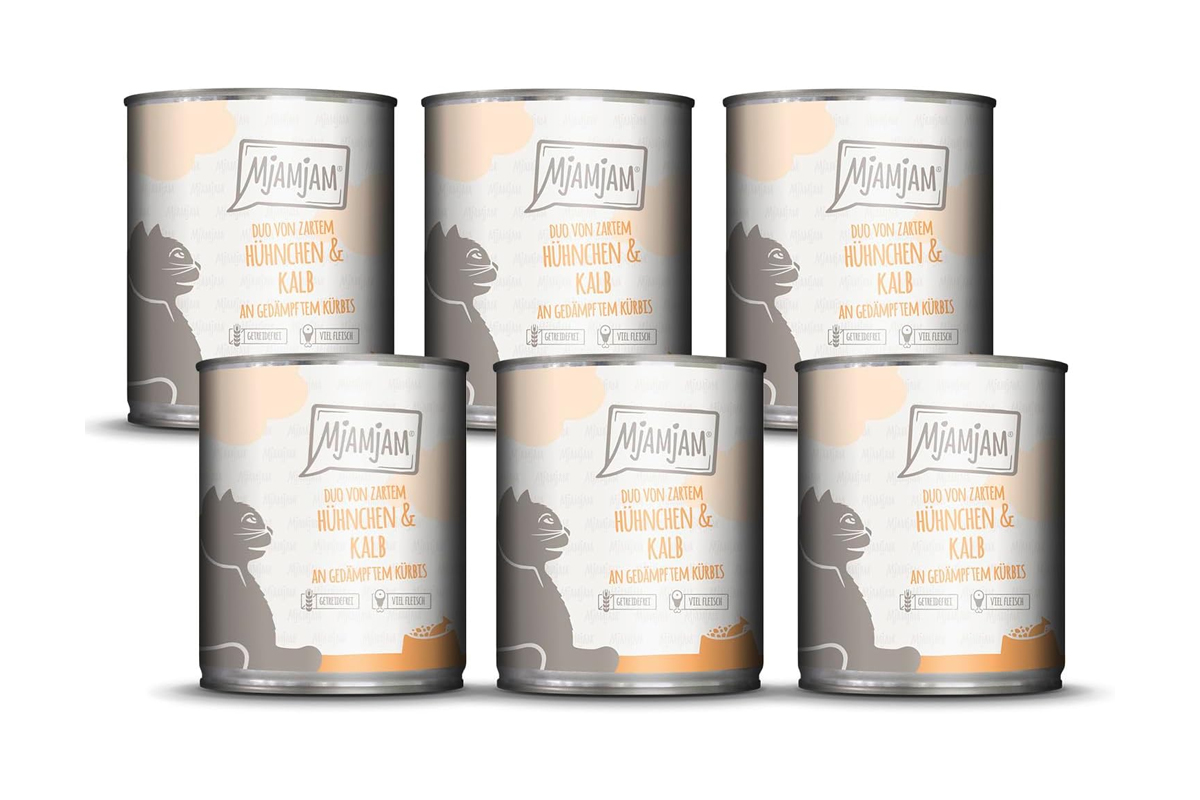MjAMjAM DUO di Pollo e Vitello con Zucca al Vapore