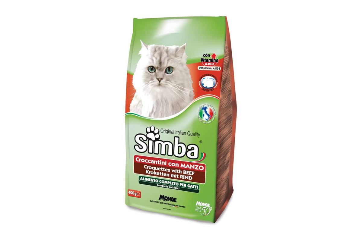 Monge Simba Gatto Croccantini Manzo
