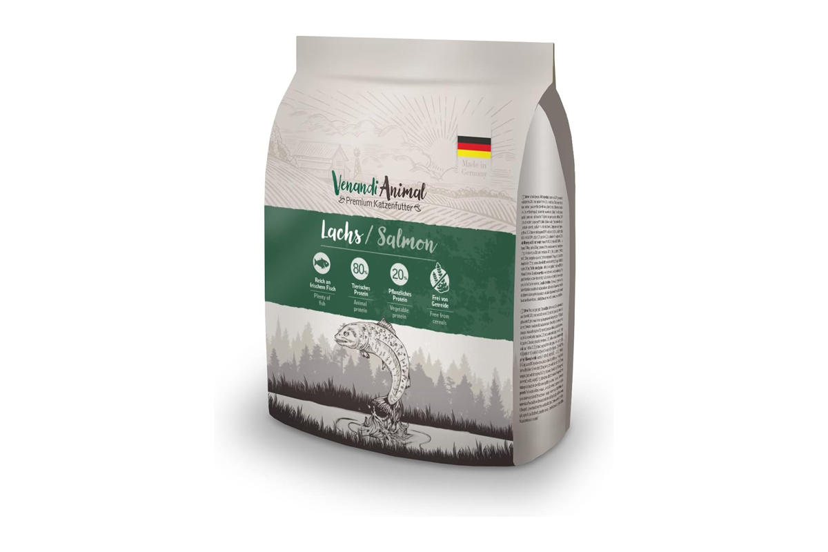 Venandi Animal Salmone – Croccantini Grain-Free per Gatti Adulti
