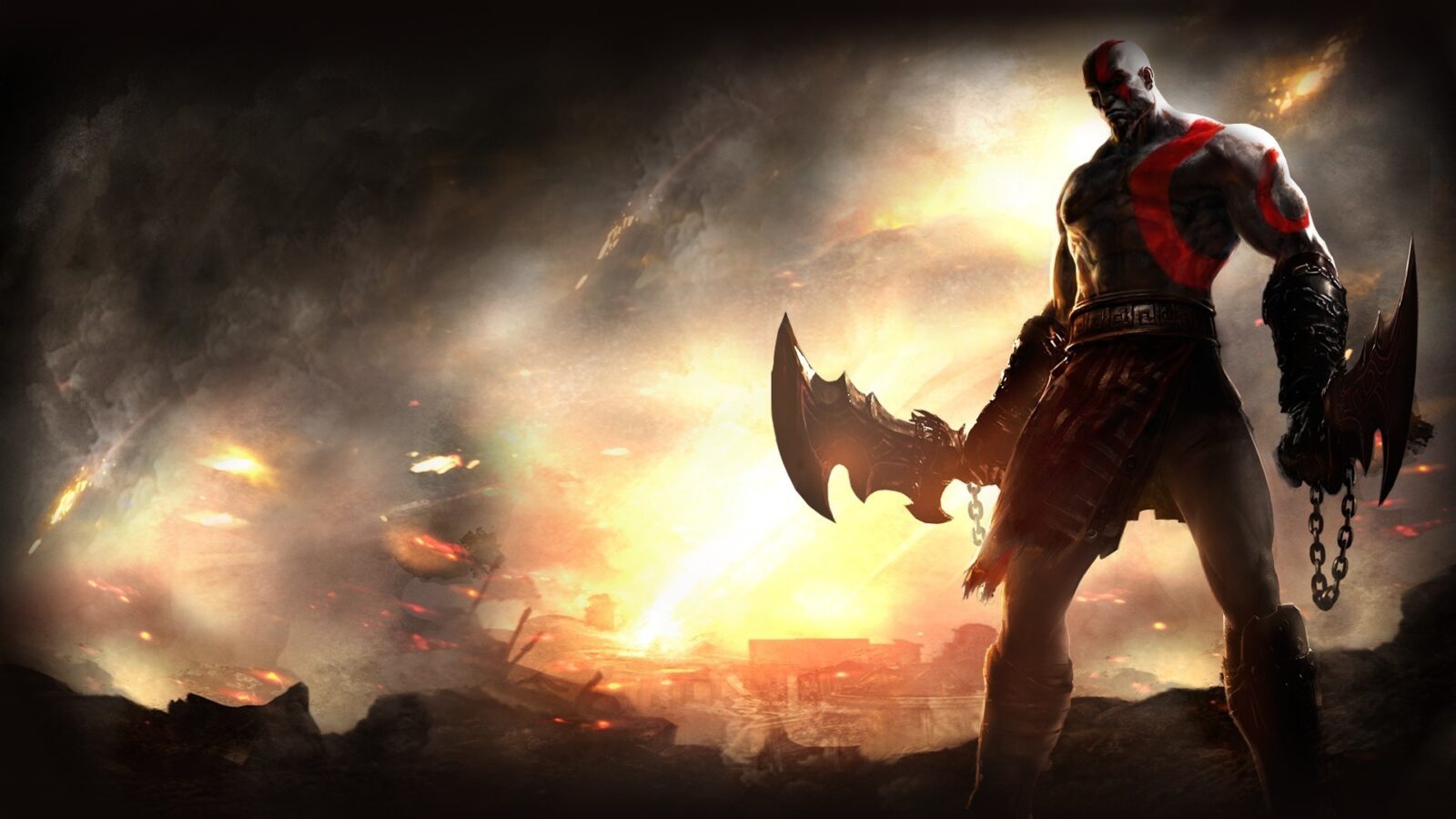 God of War sfondo del videogioco