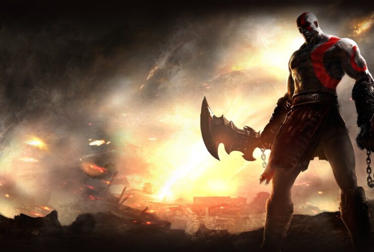 God of War sfondo del videogioco