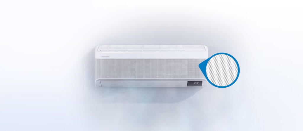 Condizionatore Samsung, tecnologia WindFree